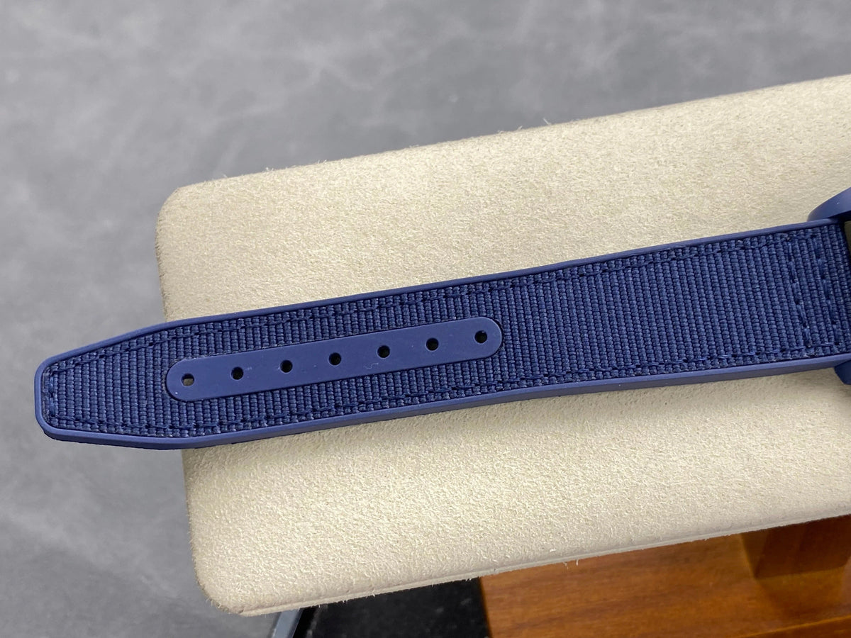 IWC Pilot's Mark XVIII 41mm Dark Blue Dial Rubber Strap