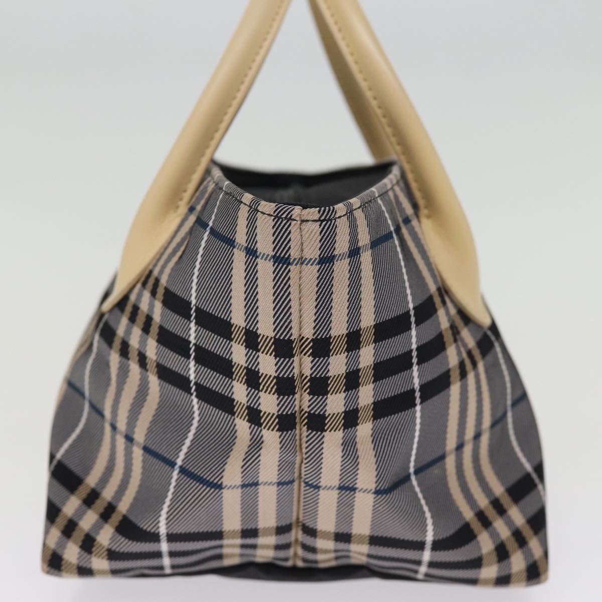 Burberry Nova Label Nylon Blue Handbag Style 2
