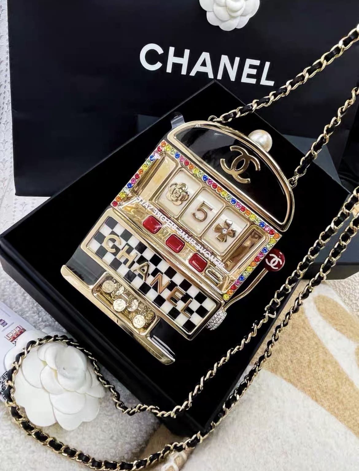 Chanel Luxury Leather Clutch Style 7 Rovelle Bags