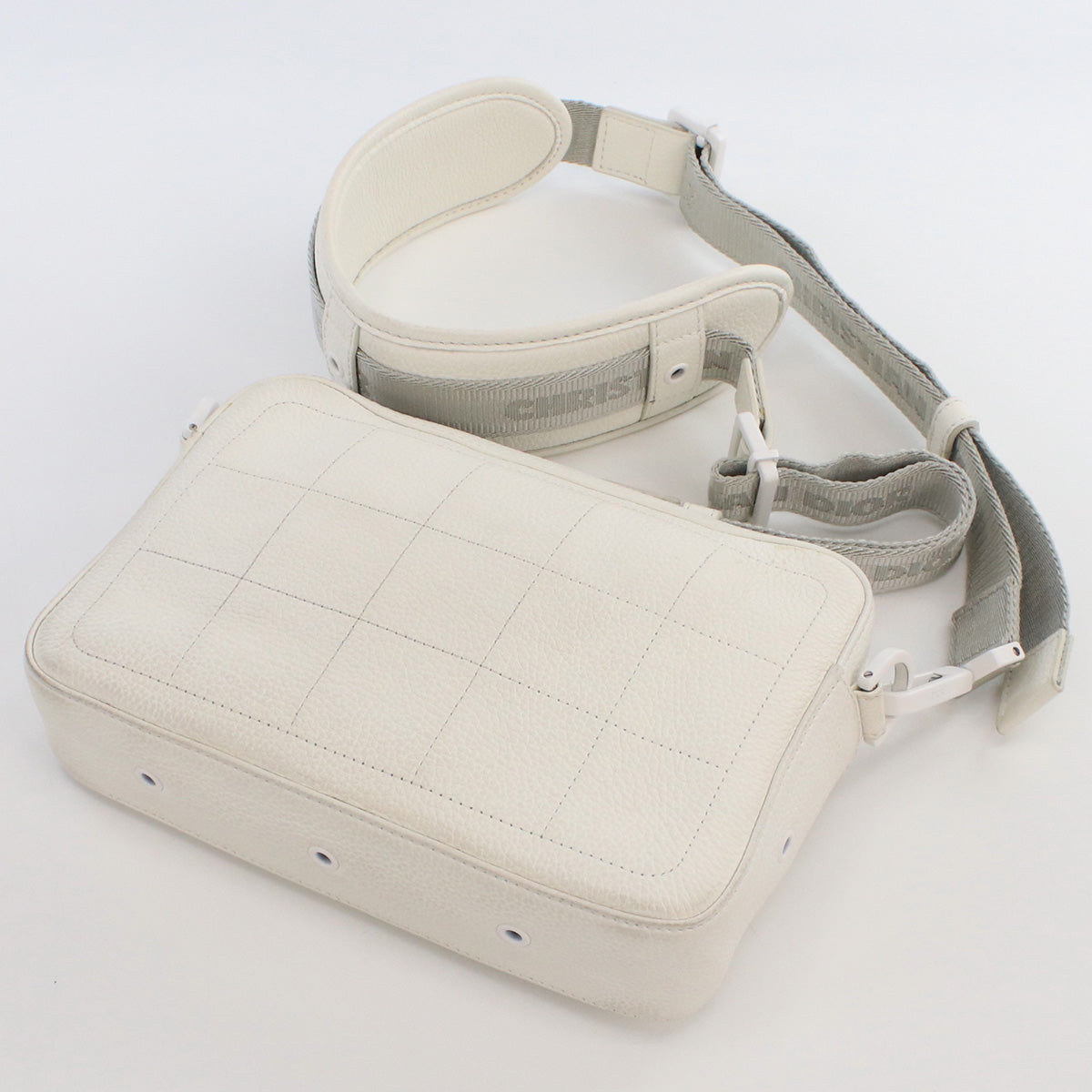 Christian Dior 1SFPO101YWM_H19E Shoulder Bag white leather Rovelle Bags