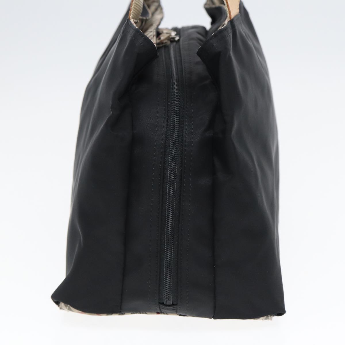 Burberry Nova Auth Nylon Black Handbag Style 4