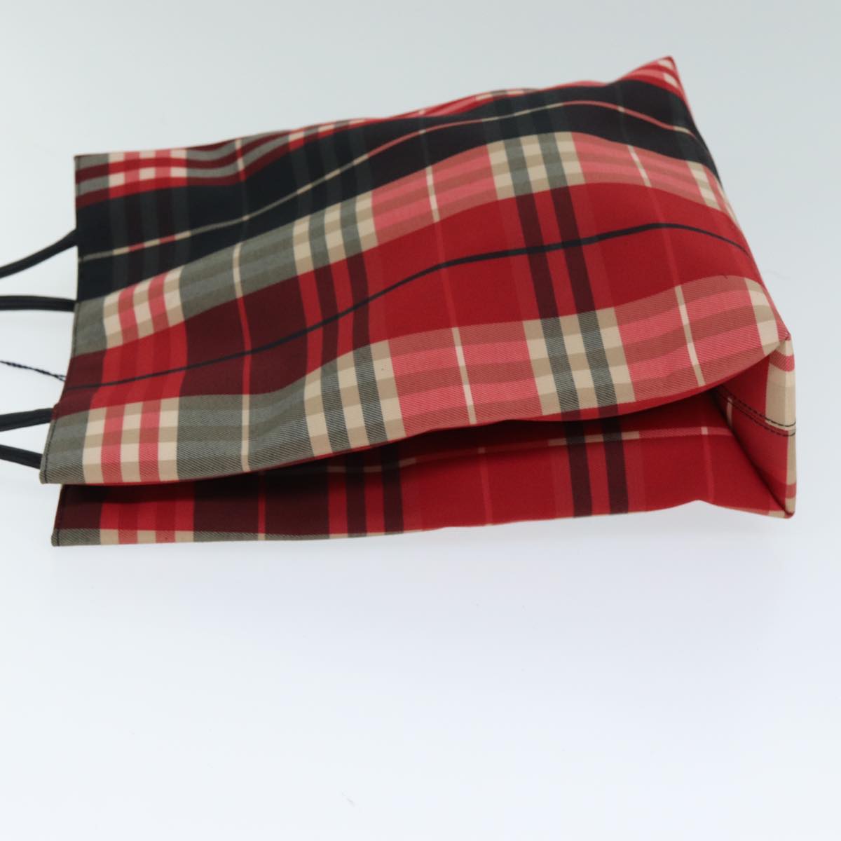 Burberry Nova Auth Canvas Red Handbag Style 3