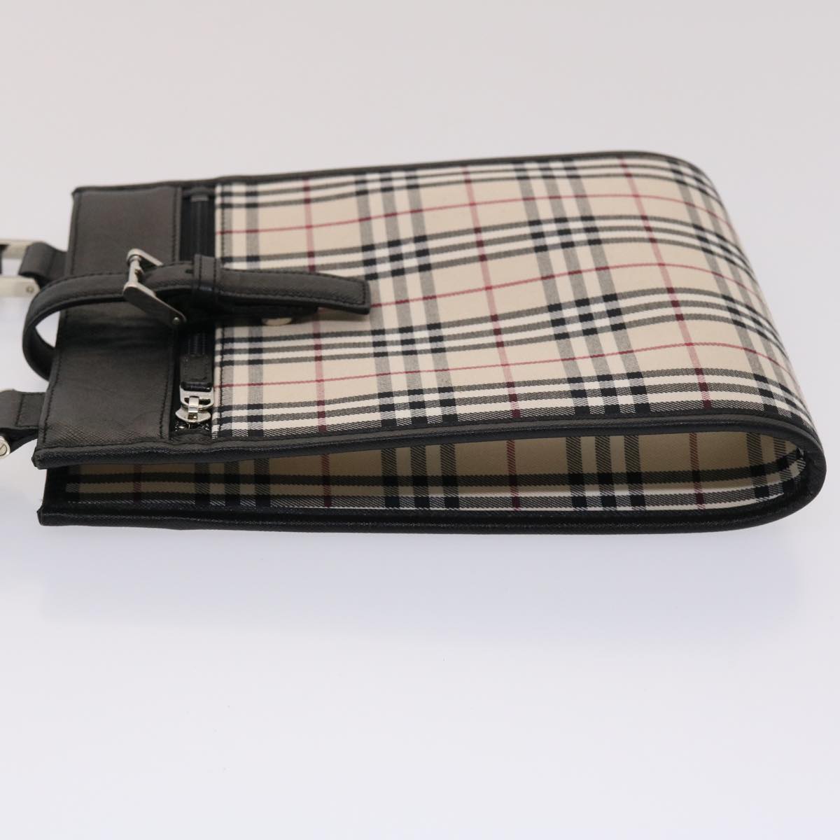 Burberry Nova Auth Canvas Black Shoulder Bag Style 2
