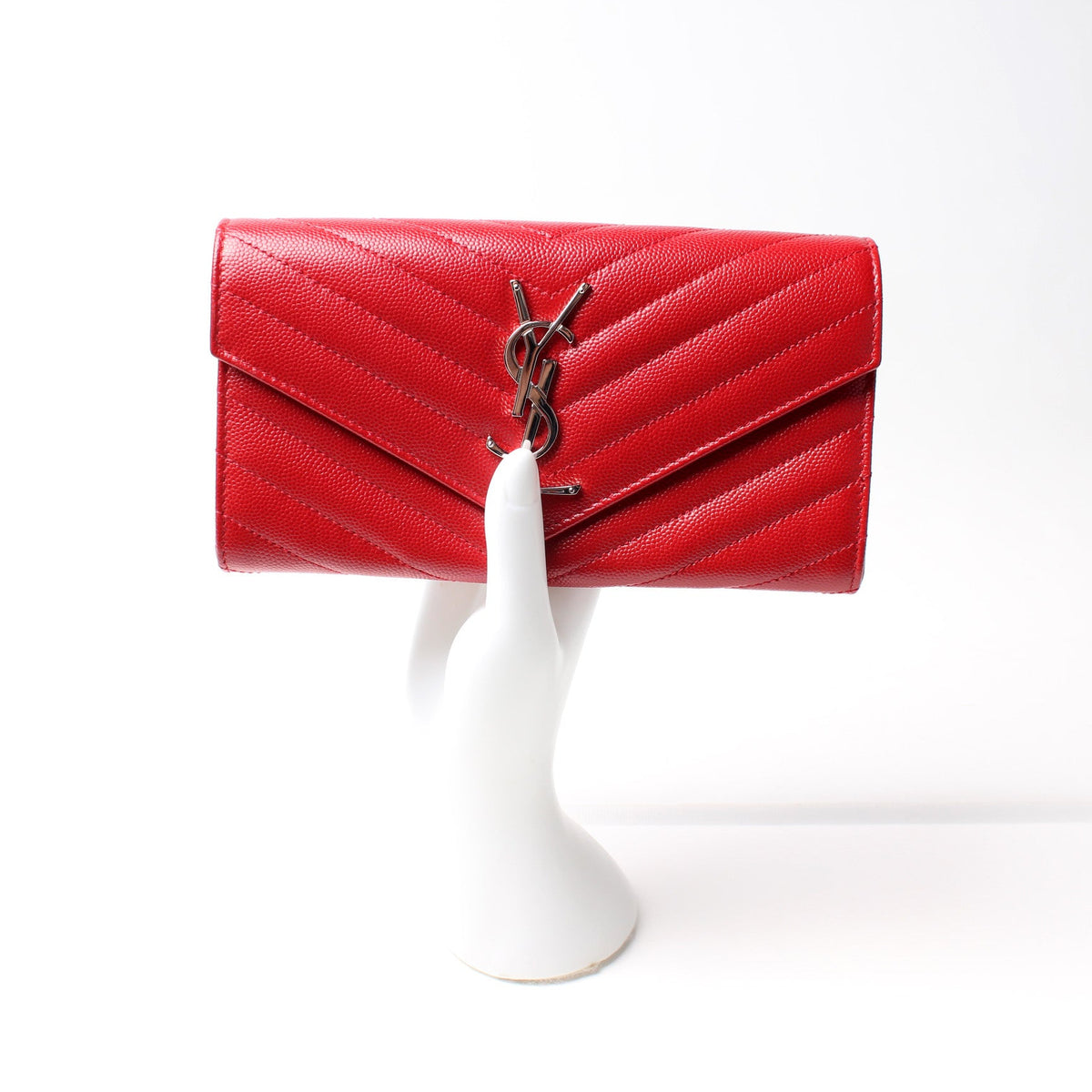 Flap Wallet Large Grain 372264