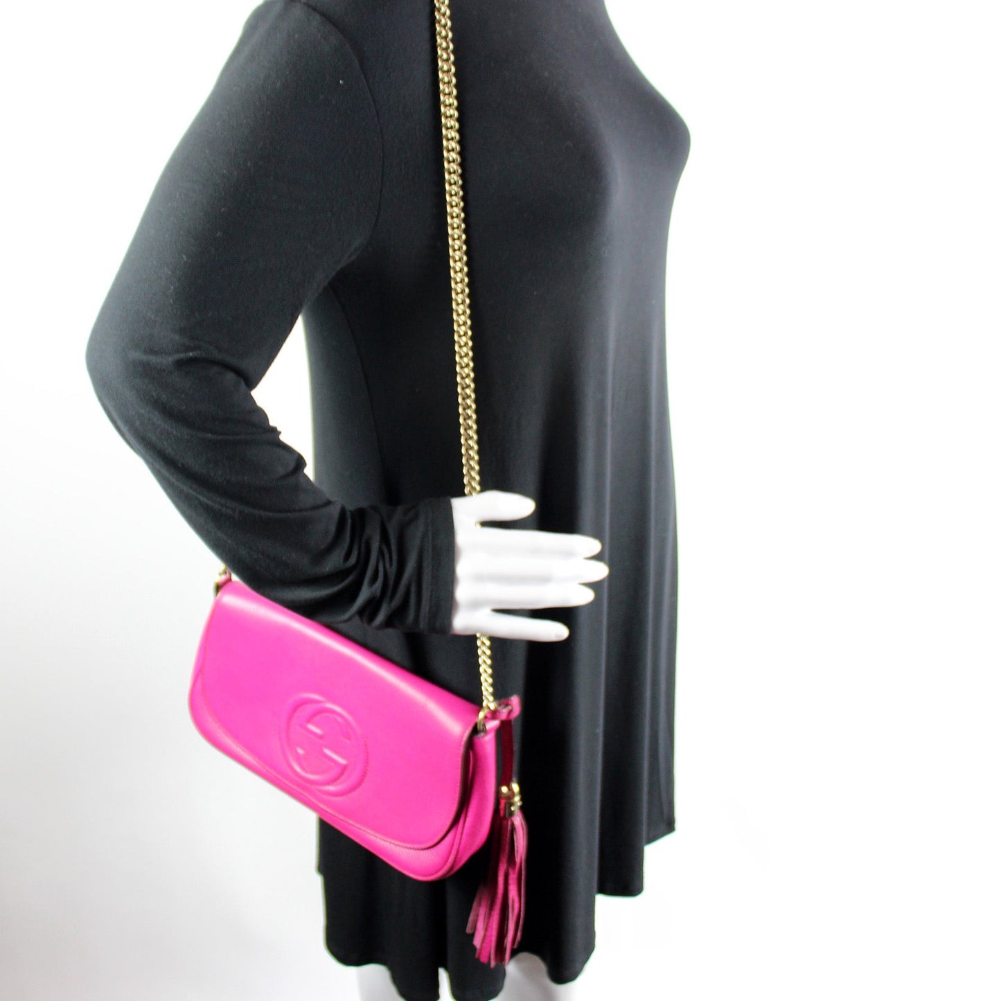 336752 Soho Chain Crossbody Medium lbcase