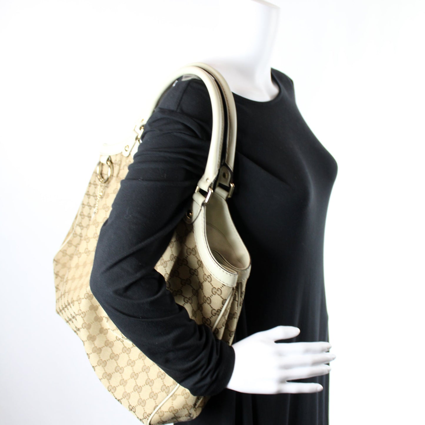 211943 Sukey GG Canvas Large lbcase
