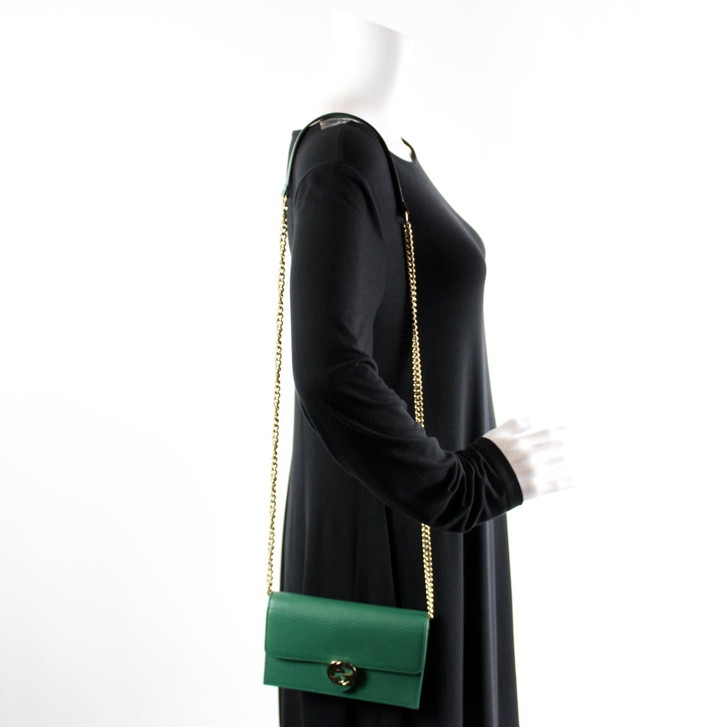 615523 Dollar Calfskin Interlocking WOC lbcase