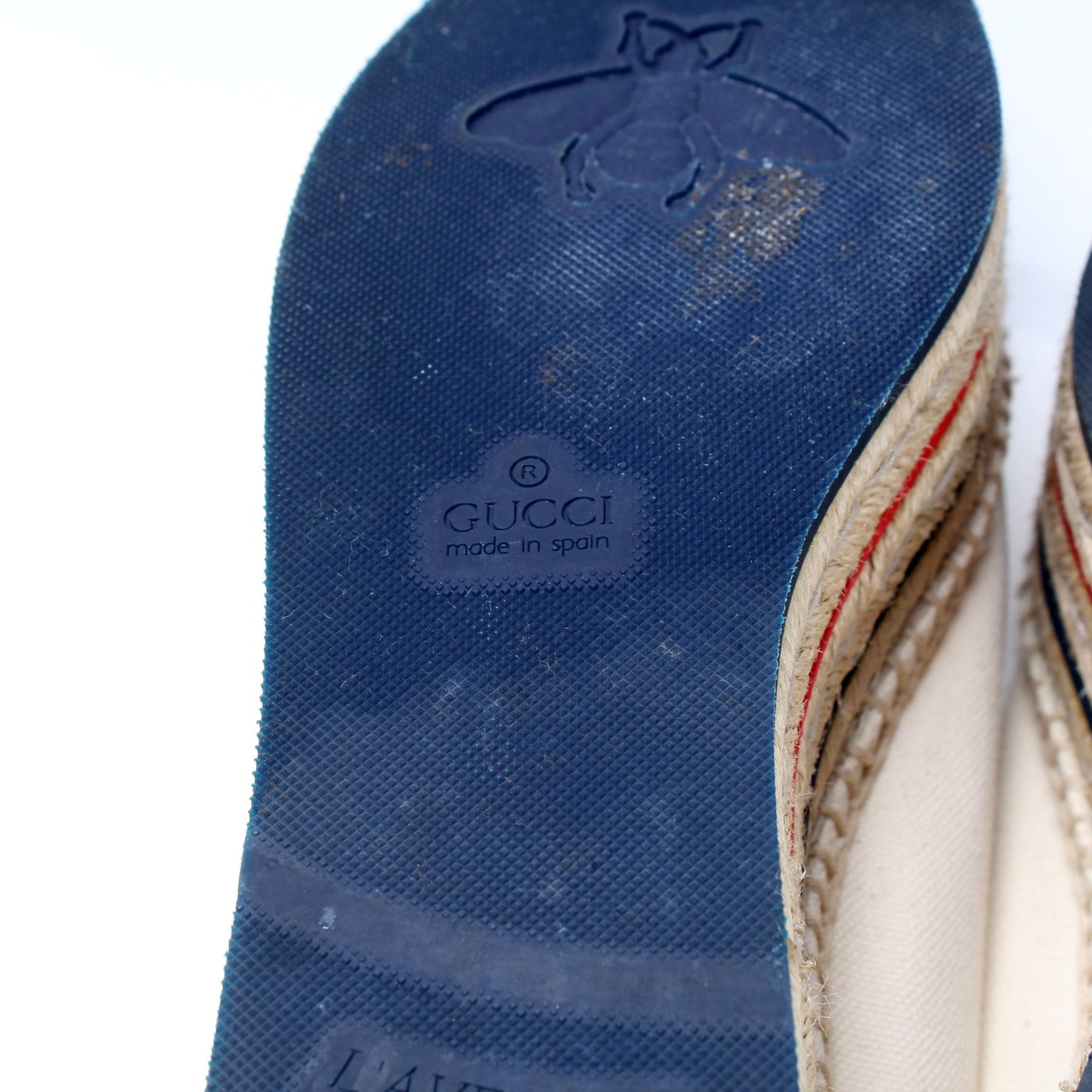 Logo Platform Espadrilles Size 38 lbcase