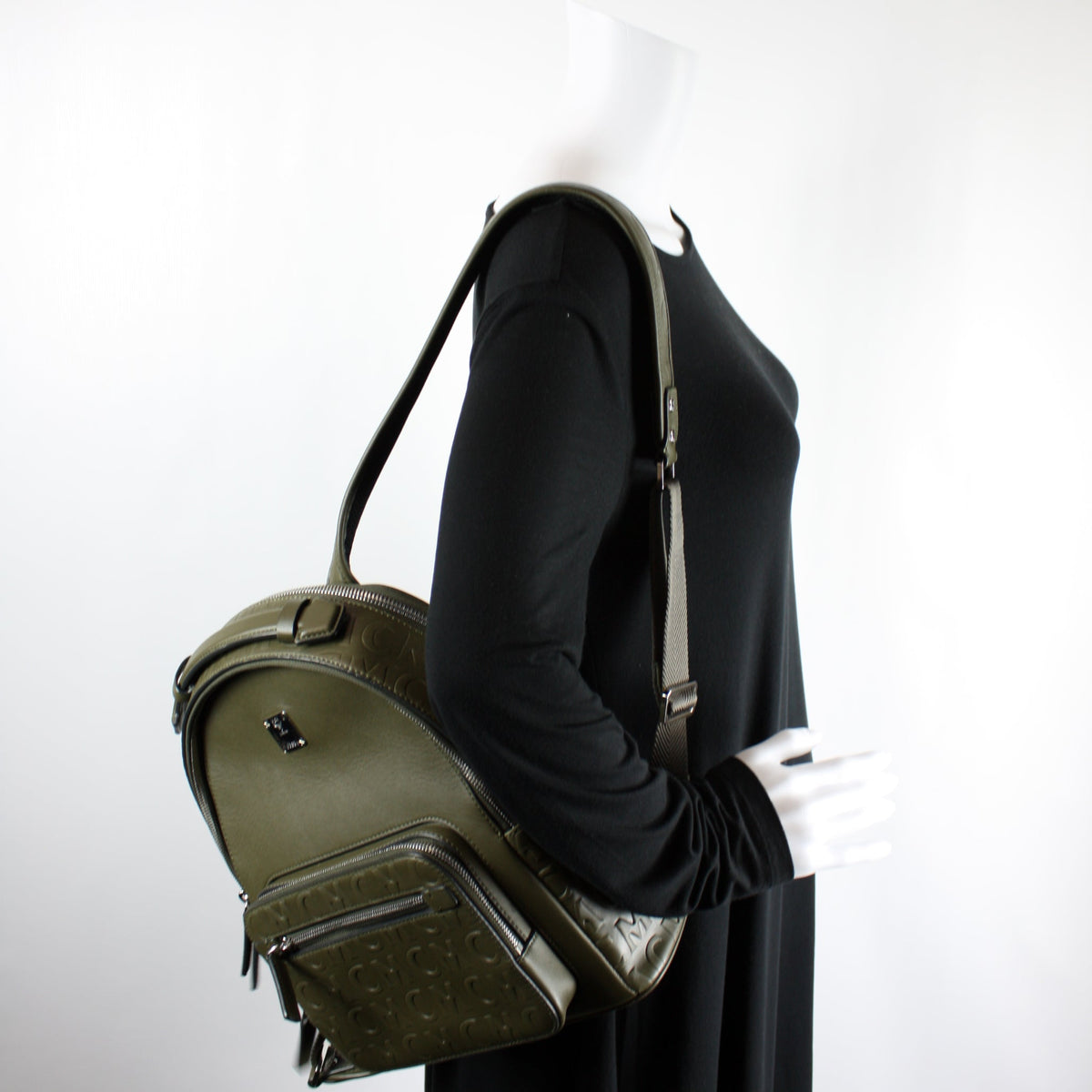Stark Embossed Logo Backpack Medium