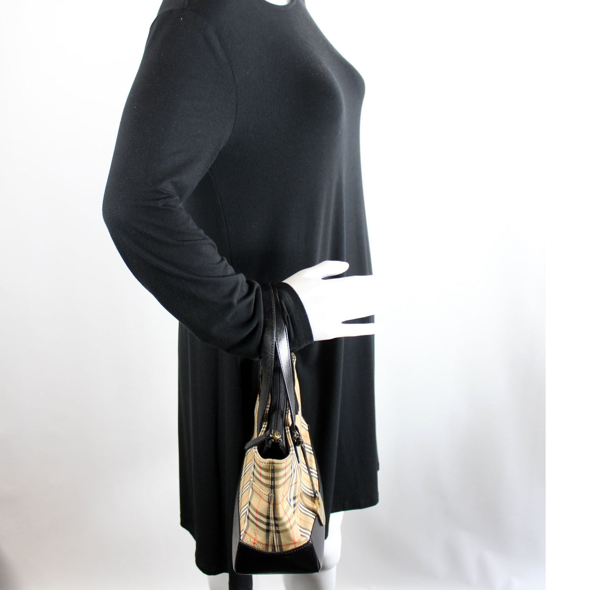 Horseferry Check Small Zip Tote