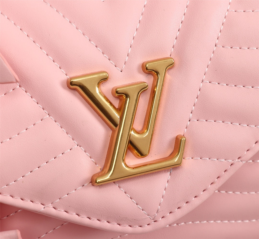 cute pink color handbag