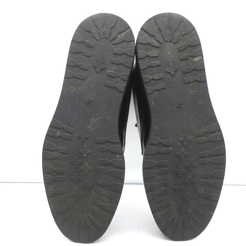 WANT Les Essentiels Derby Boots Menara Black Leather Size 41 Wedge Ankle Boots