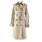 BURBERRY LONDON trench coat B1A83-100-51 Outer: 100% cotton, Lining: Cotton, Lining: Cupra, Accessories: Cowhide Lining: 100% wool Lining (separate fabric): 100% cupra beige Women 42