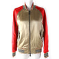 BURBERRY Blouson 8008762 Rayon Red Beige type 36