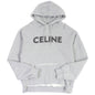 CELINE Hoodie 2Y309052H Main: 100% cotton, part: 96% cotton, part: 4% polyurethane gray mens S