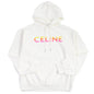 CELINE Hoodie 2Y753670Q Main: 100% cotton, part: 96% cotton, part: 4% polyurethane white mens XL
