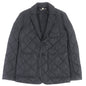BURBERRY LONDON Blouson 3955308 Outer: 100% nylon, Lining: 55% acetate, Lining: 45% rayon, Filling: 100% polyester, Part: Lamb leather black mens 46