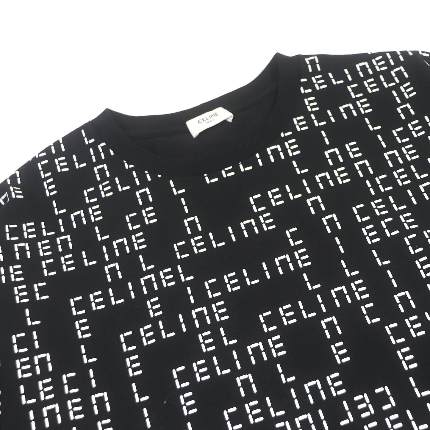 CELINE Short sleeve T-shirt 2X651637O Main: 100% cotton black mens M