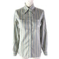 CELINE Long sleeve shirt Main: 100% silk multicolor Women 38