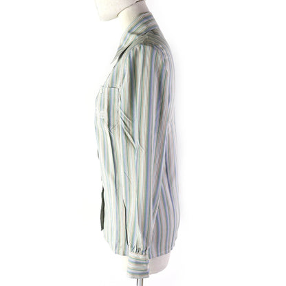 CELINE Long sleeve shirt Main: 100% silk multicolor Women 38