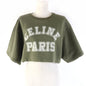 CELINE sweat 2Y19A670Q Main: 100% cotton khaki Women XS