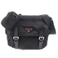 Prada Shoulder Bag 1Bd953 Main Nylon Part Leather Nero Black Re-Nylon Women Rovelle Bags