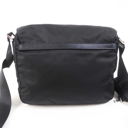 Prada Shoulder Bag 1Bd953 Main Nylon Part Leather Nero Black Re-Nylon Women Rovelle Bags