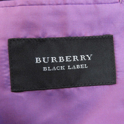 BURBERRY BLACK LABEL suit Outer material: 100% wool, Lining: Cupra, Lining: Polyester, Part: Cupra, (Outer material Super 110S  ) Dark Gray Purple mens 165 36R