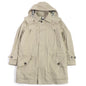 BURBERRY LONDON coat Outer: 75% cotton, Outer: 25% polyester, Lining: polyester, Lining: rayon, Part: 100% cotton light beige mens LL