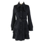 BURBERRY BLUE LABEL coat Outer: 100% wool, Lining: Cupra, Lining: Polyester, Sleeve lining: Polyester black Women 38