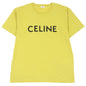 CELINE Short sleeve T-shirt 2X681501X Main: 100% cotton yellow mens M