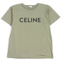 CELINE Short sleeve T-shirt 2X681671Q Main: 100% cotton khaki mens S
