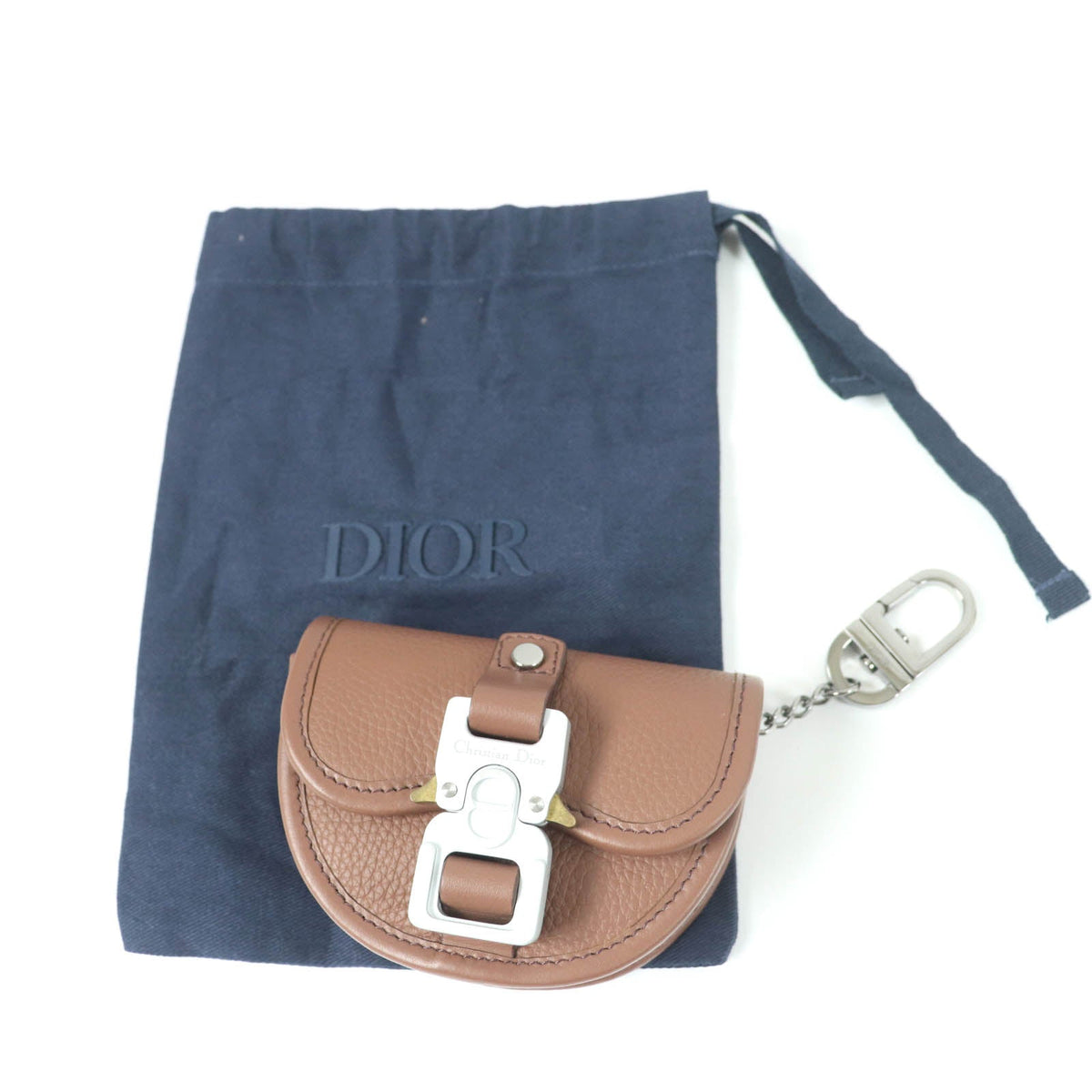 Dior HOMME Pouch 10-BO-0293 Main: Leather Brown Gallop Nano Pouch mens Rovelle Bags
