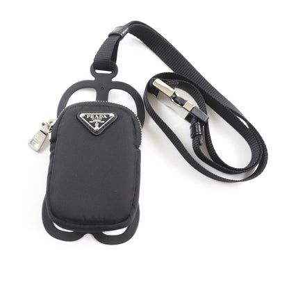 Prada Pouch 1Zt016 Nylon Black Rovelle Bags