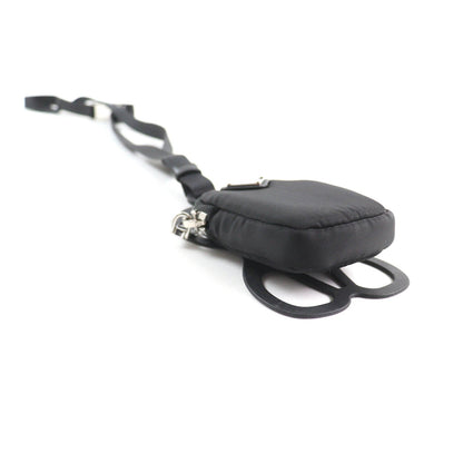 Prada Pouch 1Zt016 Nylon Black Rovelle Bags