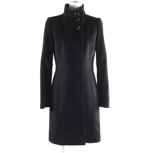 BURBERRY BLACK LABEL coat FNE14-945-09 Outer: 100% cashmere, Lining: 100% cupra black Women 38