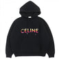 CELINE Hoodie 2A10X66Q Main: 100% wool black mens XS