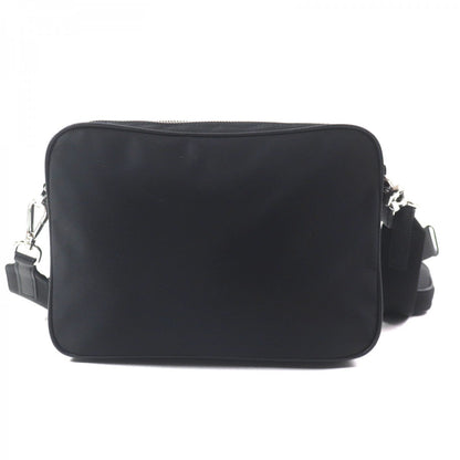 Prada Shoulder Bag 2Vh133 Main Nylon Part Saffiano Leather Black Mens Rovelle Bags