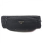 Prada Sling Bag 2Vl132 Main Nylon Part Saffiano Leather Black Test Mens Rovelle Bags