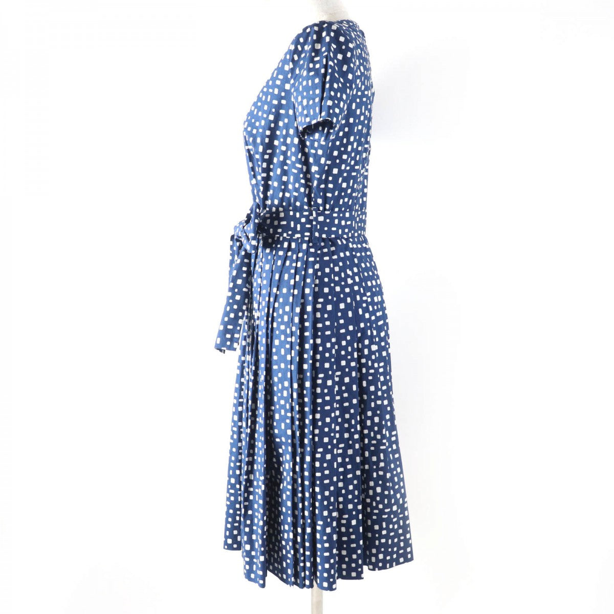 Prada One Piece Main 97 Cotton Main 3 Elastane Navy Women 40 Rovelle Bags