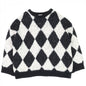CELINE knit 2AF46974T Outer material: 80% cotton, Outer material: 16% nylon, Outer material: 4% polyurethane Black White type mens S