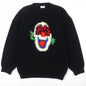 CELINE sweater 2A43L717M Main: 94% wool, 4% cotton, 1% acrylic, 1% nylon black mens XS