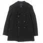 BURBERRY LONDON Double chester coat Outer: 100% wool, Lining: rayon Dark brown mens 50
