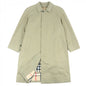 BURBERRY LONDON Stainless collar coat Main: 100% wool, Lining: cotton, Sleeve lining: polyester, Liner: 90% wool, Liner: 10% cashmere khaki mens 94-175-6