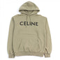 CELINE Hoodie 2Y321670Q Outer: 100% cotton, part: 96% cotton, part: 4% polyurethane khaki mens XS