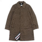 BURBERRY Stainless collar coat 8018265 Nylon Brown 44