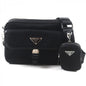 Prada Shoulder Bag 2Vh133 Nylon Black Rovelle Bags