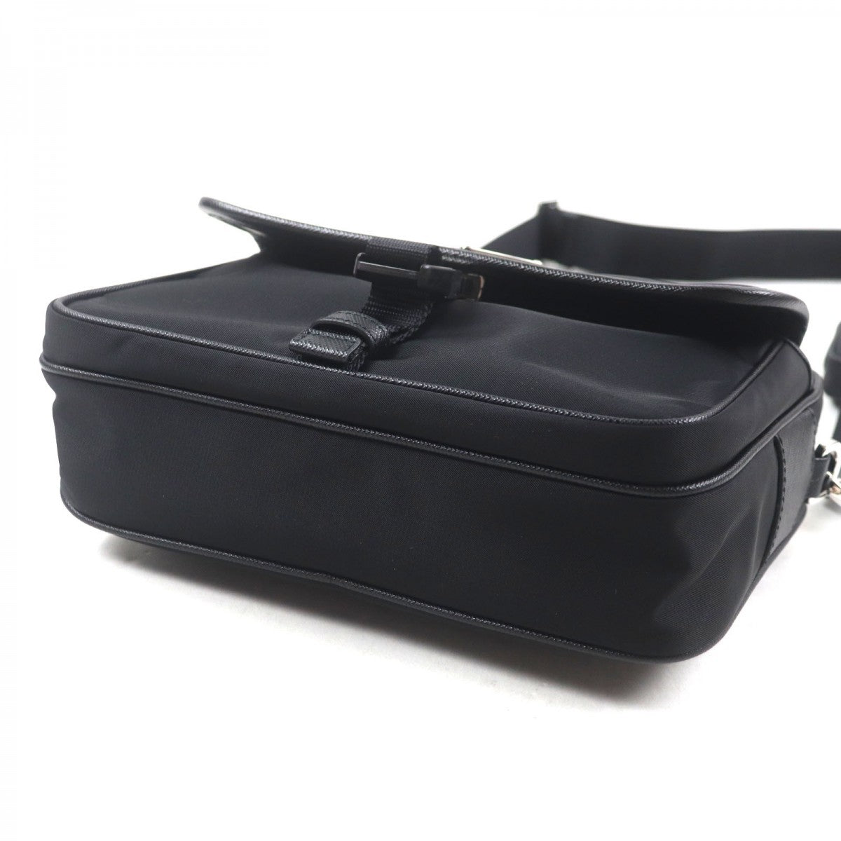 Prada Shoulder Bag 2Vh133 Nylon Black Rovelle Bags