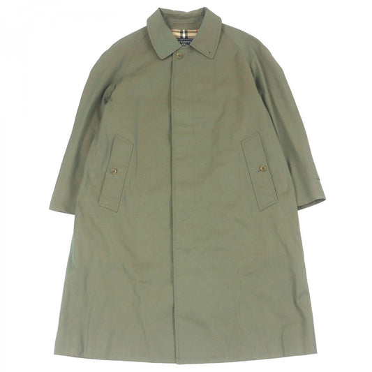 BURBERRY coat cotton khaki SS