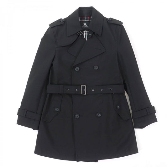 BURBERRY BLACK LABEL trench coat polyester black M